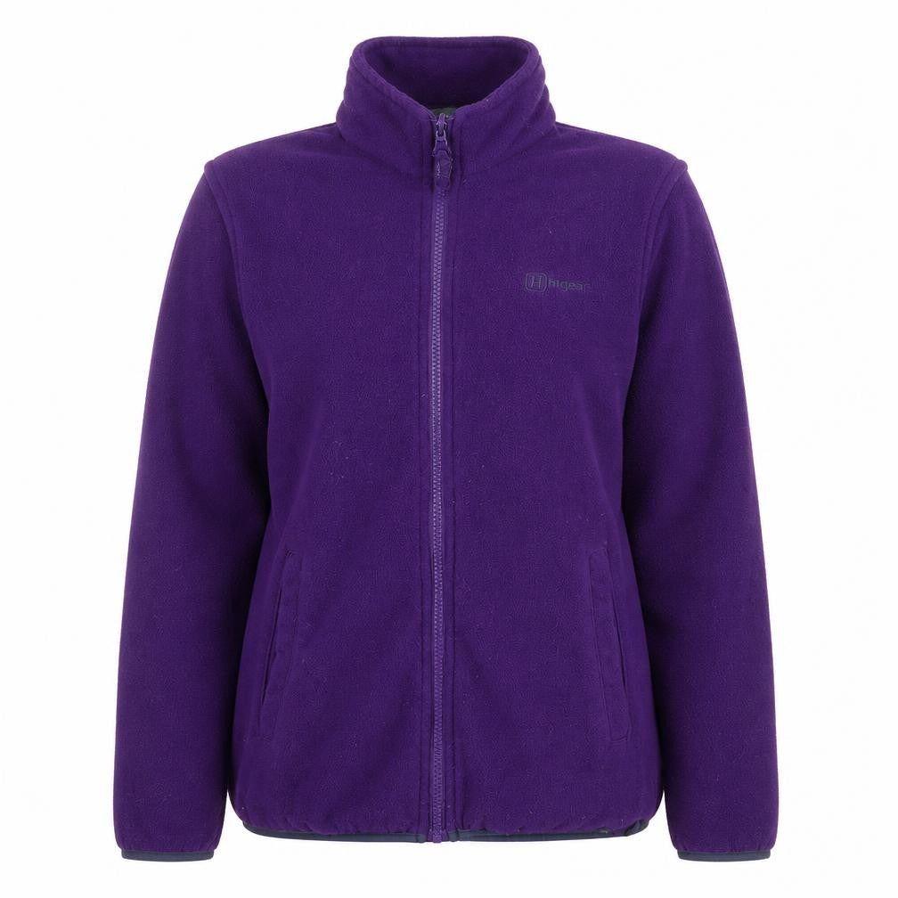 Womens UK Size 8 Regular Hi Gear Purple Polyester Jacket