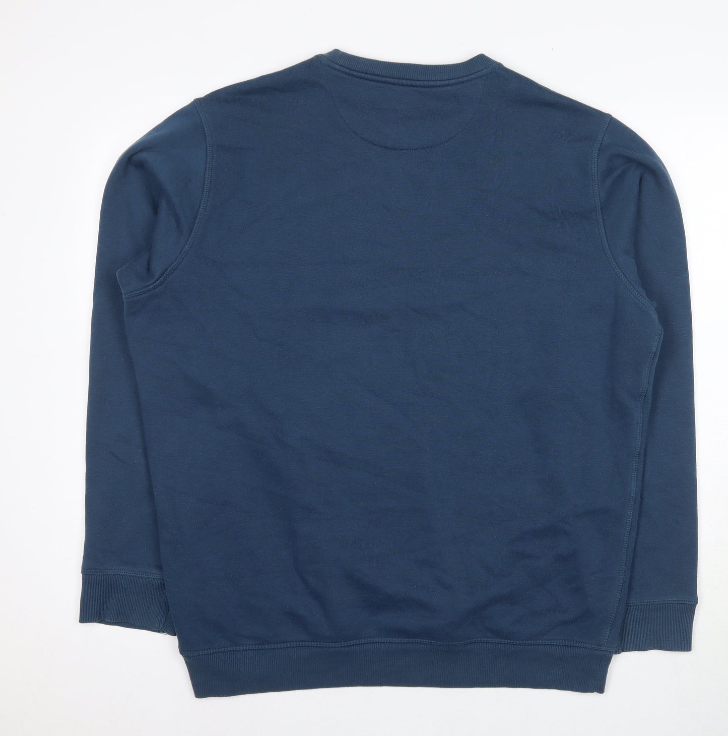 James Pringle Men's Blue Pullover Sweatshirt Large