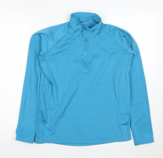 Dare 2b Blue Teens 1/4 Zip Sweatshirt - Size 164