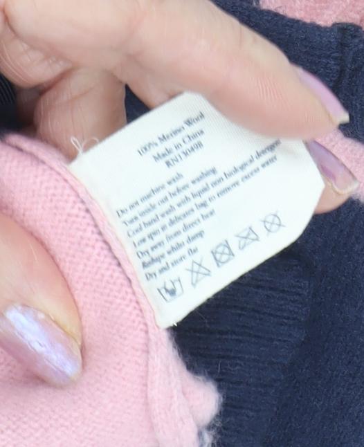 Jack Wills Women's Striped Cardigan UK 10 Multicoloured