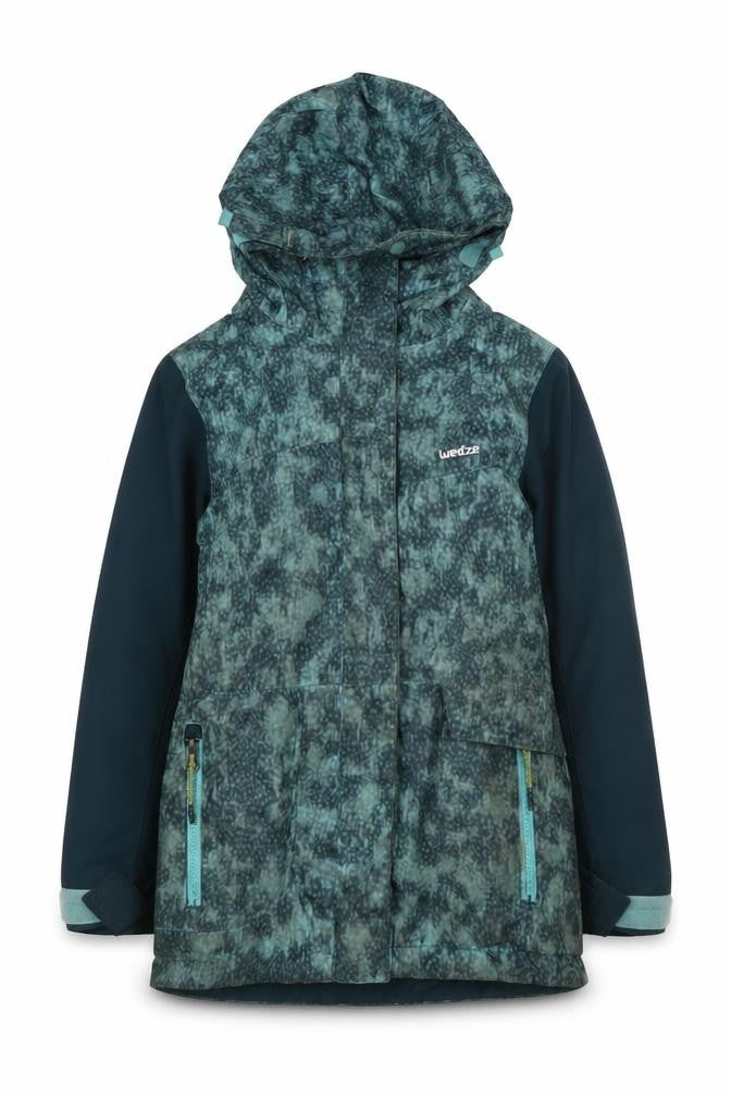 Decathlon Unisex Kids Blue Ski Jacket 5-6 Years Waterproof