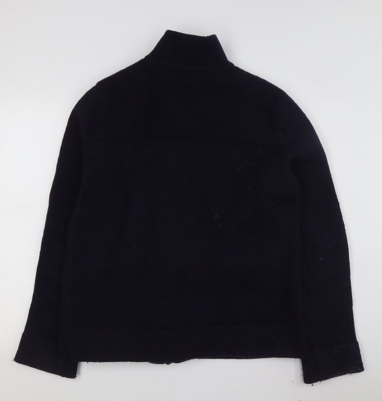 Gap Men's Blue XL Knit Wool Toggle Jacket