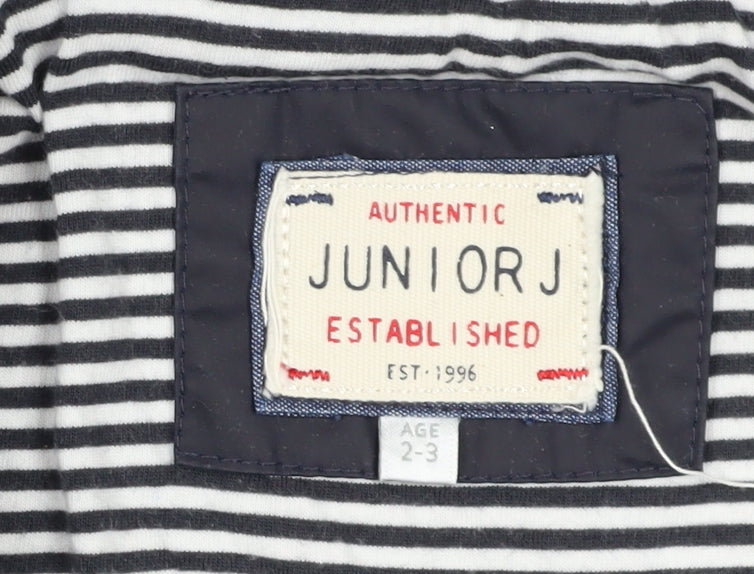 Junior J Boys Blue 2-3 Years Duffle Coat