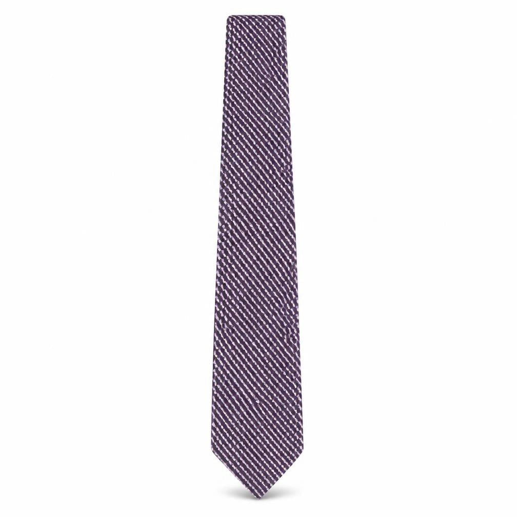 Frangi TieRack Men's Purple Geometric Tie