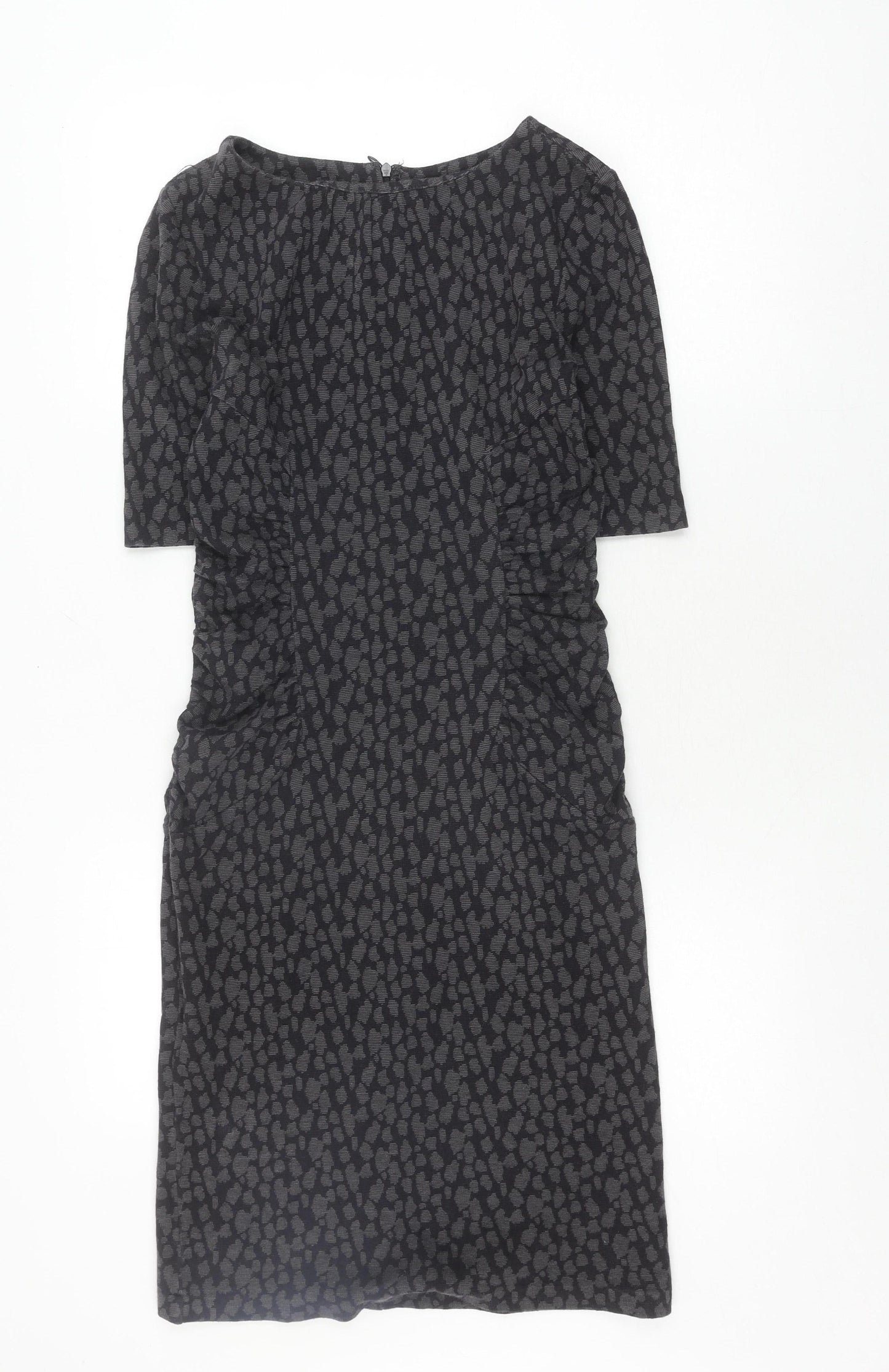 Hobbs Women Black Sheath Dress Size 8