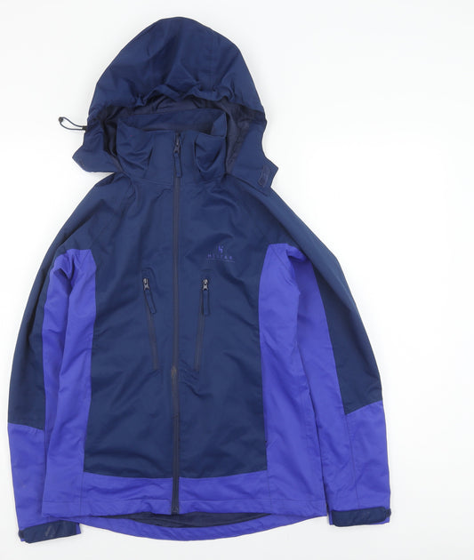 Hi Gear Women's Blue Waterproof Parka Jacket Size 8