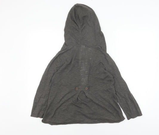 O'Neill Women's Grey Hooded Cardigan - Size S