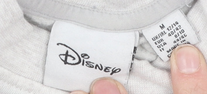 Disney Women's Ivory Pullover Sweatshirt Size 12