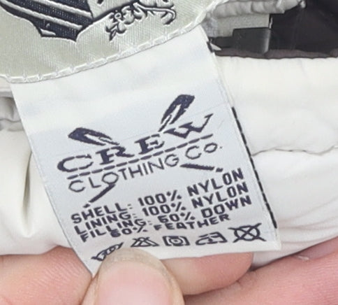 Crew Clothing Co. Brown Women's Down Waistcoat Size 8