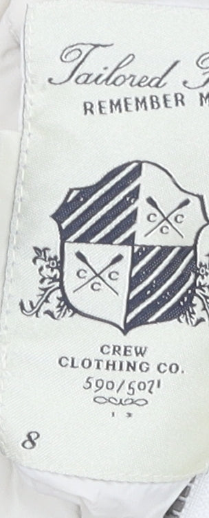 Crew Clothing Co. Brown Women's Down Waistcoat Size 8