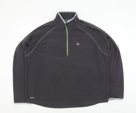 Dare 2b Men's Black 2XL 1/4 Zip Sweatshirt