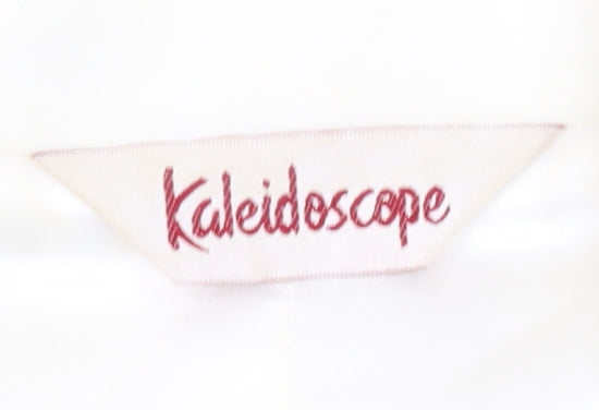 Kaleidoscope Women's White Blazer UK 14 Regular