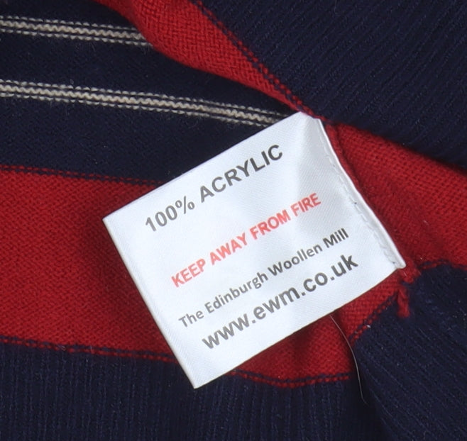 Isle Essentials Women's Multicoloured Stripe Jumper M