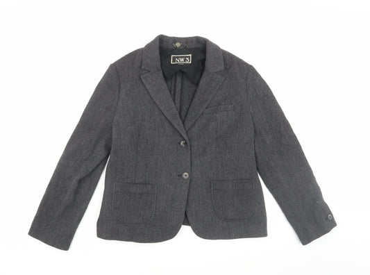 NW3 Women’s Grey Blazer, Size 16, Excellent Condition