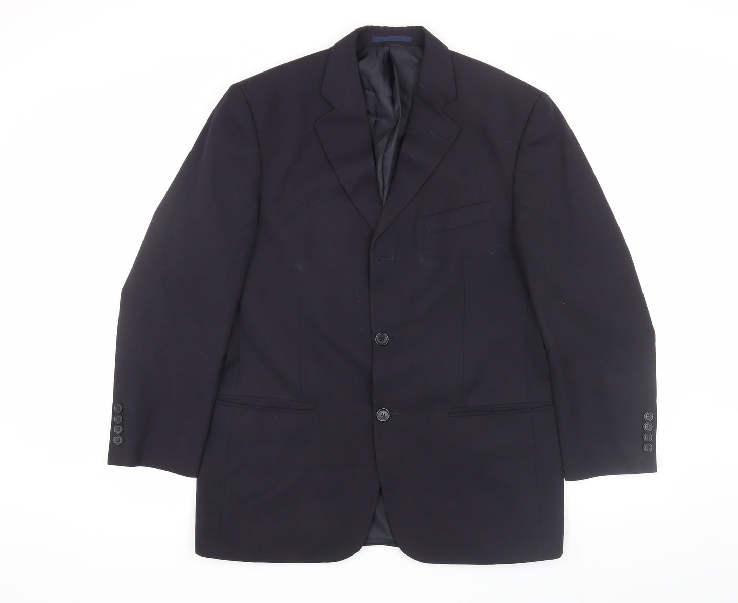 Knight & Asprey Men's Black Blazer 40S
