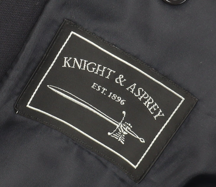 Knight & Asprey Men's Black Blazer 40S