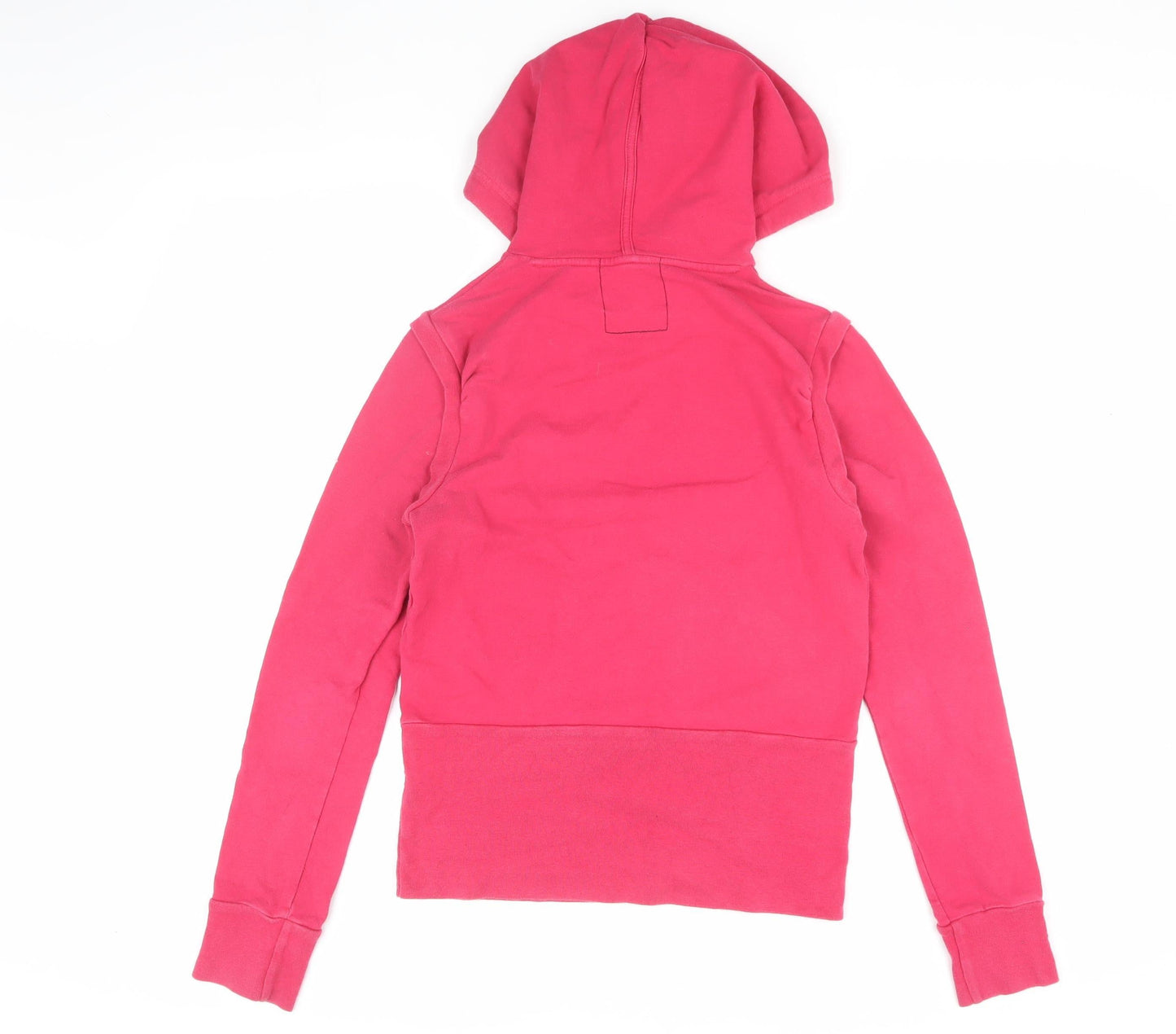 Gio Goi Women's Pink Logo Hoodie, Size S Pullover