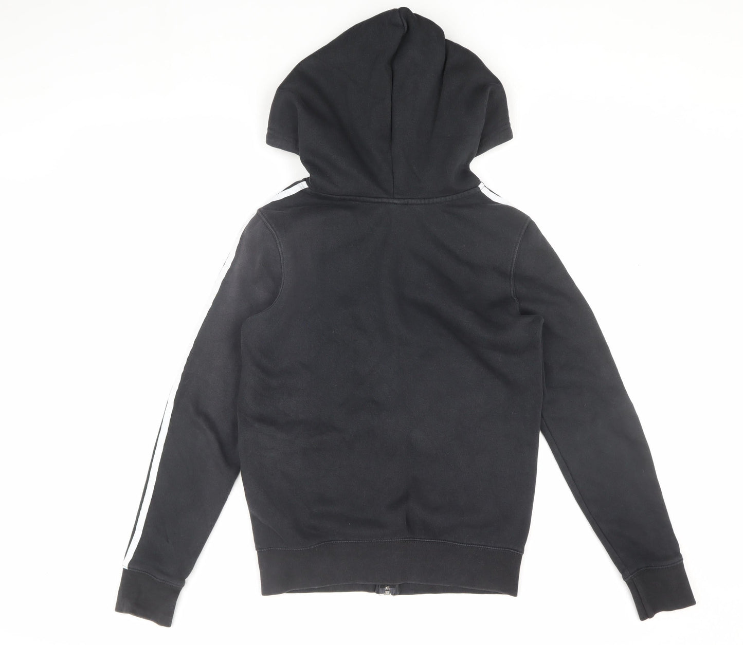 Adidas Women's Black Full Zip Hoodie Size 8