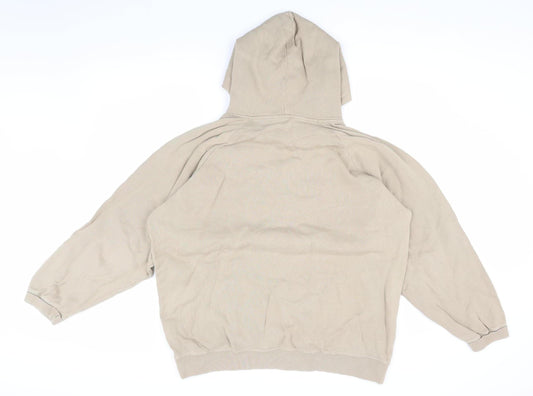 Levi's Men's Beige Hoodie Size L Pullover Cotton