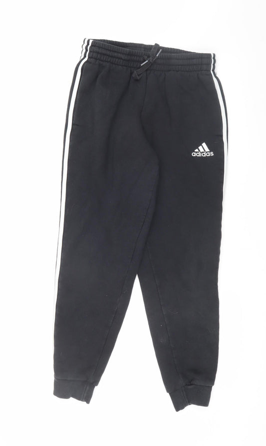 Adidas Unisex Black Jogger Trousers M with Pockets