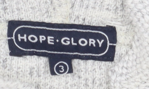 Hope & Glory Grey Hoodie L Pullover Unisex