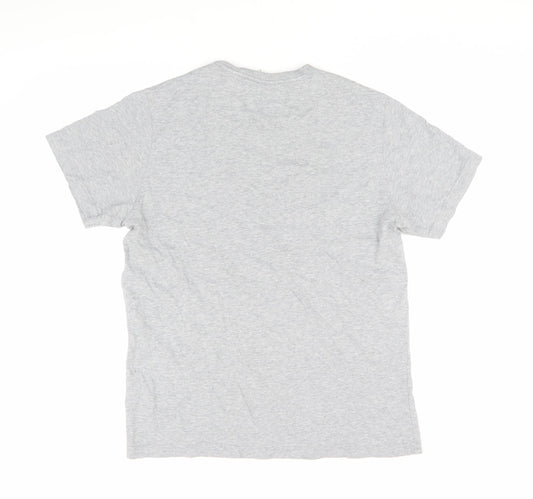 Tommy Jeans Men's Grey M Short Sleeve T-Shirt