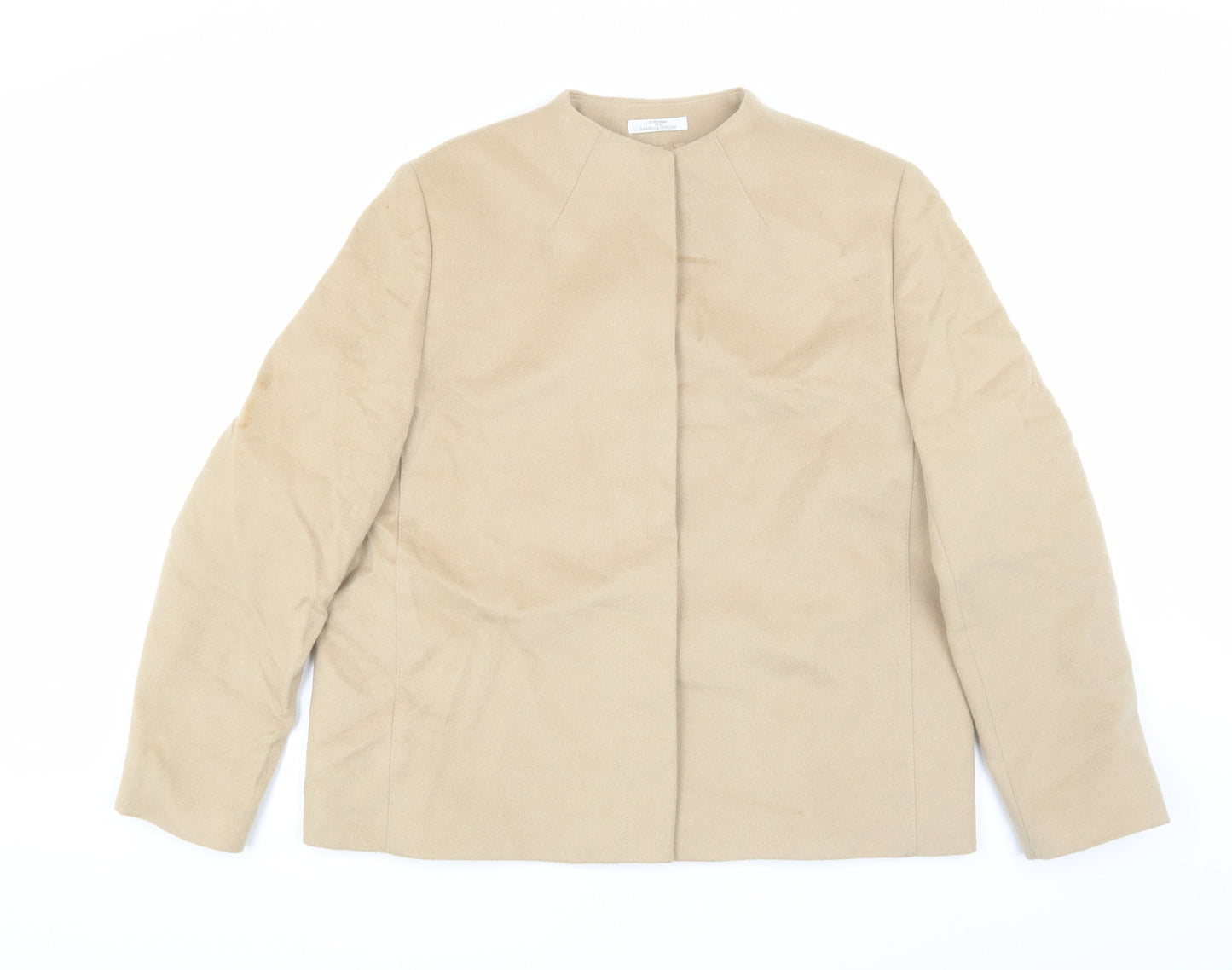 Marks and Spencer Women's Beige Jacket Size 16