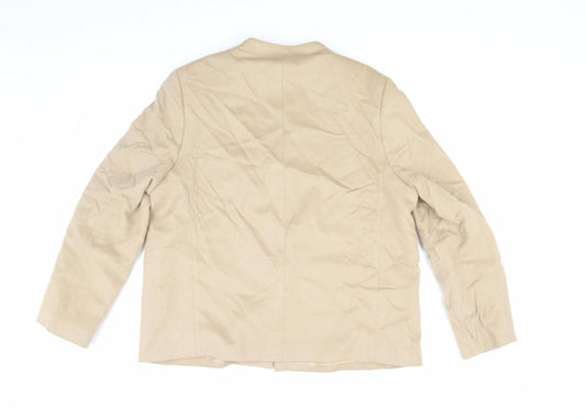 Marks and Spencer Women's Beige Jacket Size 16