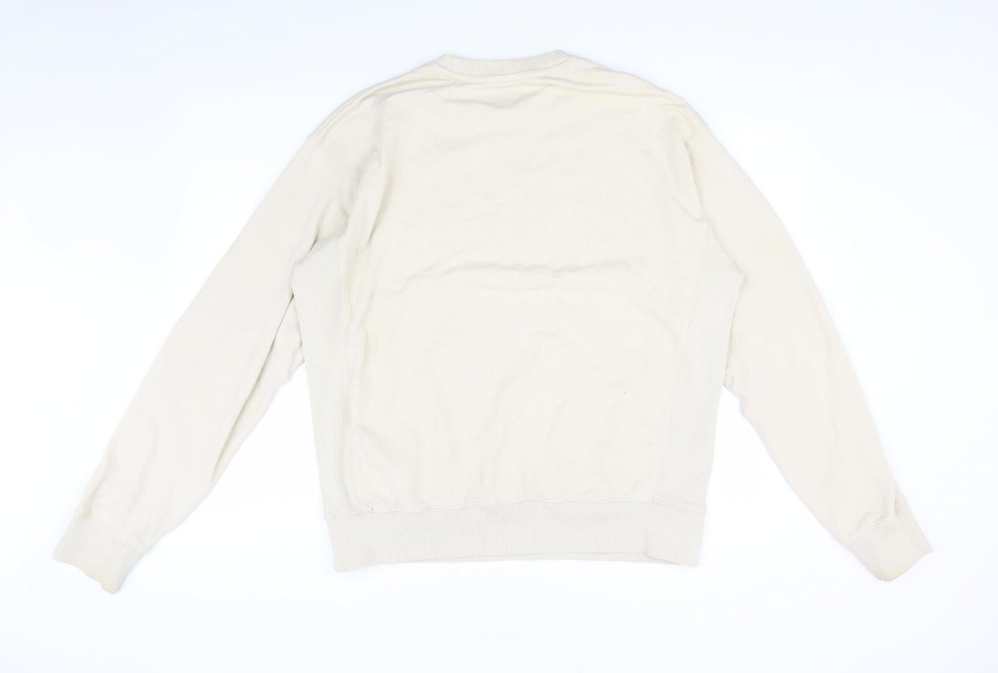 Denim Project Men's Ivory Sweatshirt Pullover L