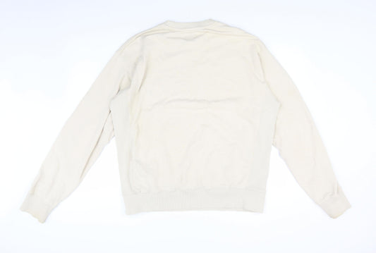 Denim Project Men's Ivory Sweatshirt Pullover L