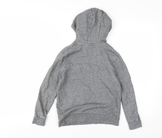 Marks and Spencer Boys Grey Pullover Hoodie 9-10 Years