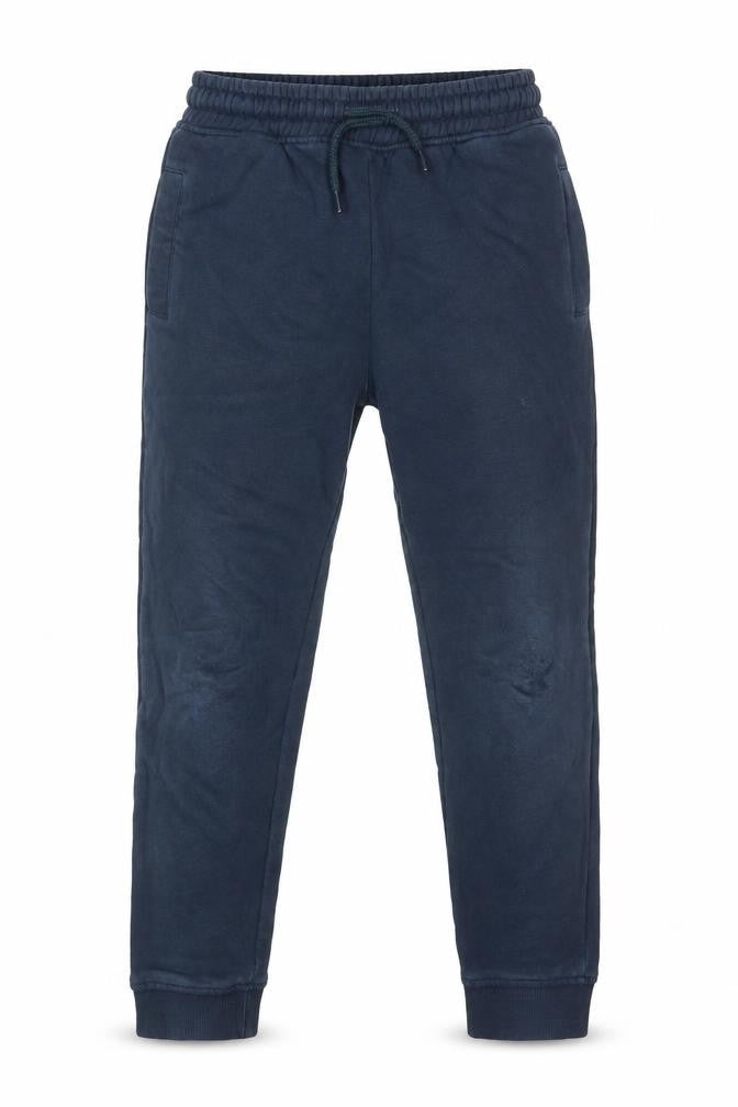 Next Boys Blue Jogger Trousers Size 8 Years Elastic Waist