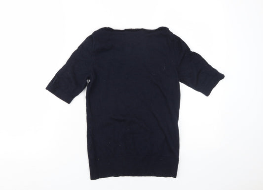 L.K. Bennett Women's Blue Wool Jumper, Size S