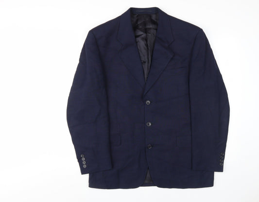 Pierre Cardin Men's Blue Blazer 40R Regular Fit