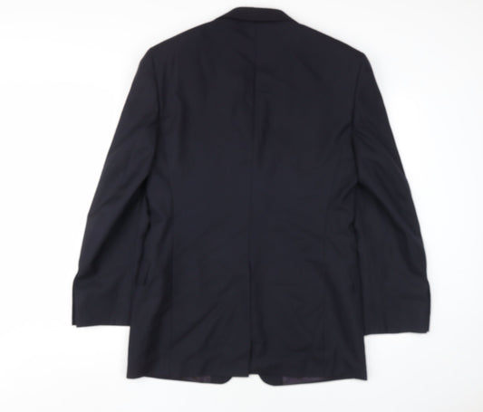 Paul Smith Men's Blue Wool Blazer, Size 38, Formal