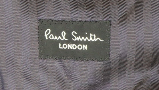 Paul Smith Men's Blue Wool Blazer, Size 38, Formal