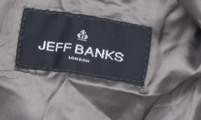 Jeff Banks Men's Green Blazer, Size 38S, Wool Mix