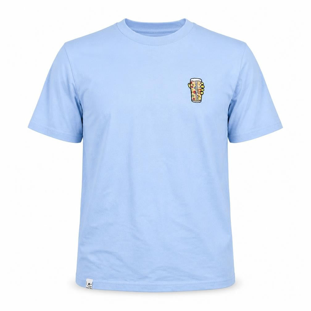 Stanley/Stella Men's Blue Graphic T-Shirt - Size S