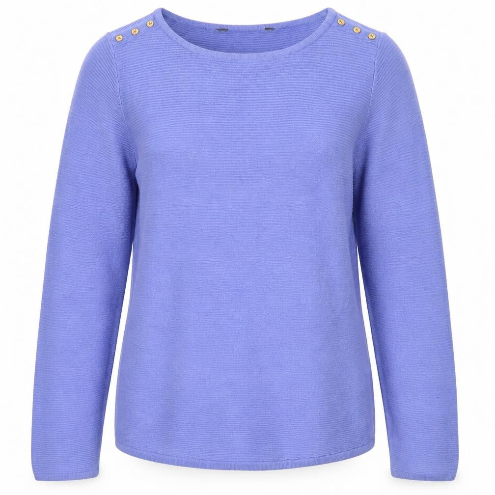 Bonmarché Women's Purple Acrylic Jumper Size 12