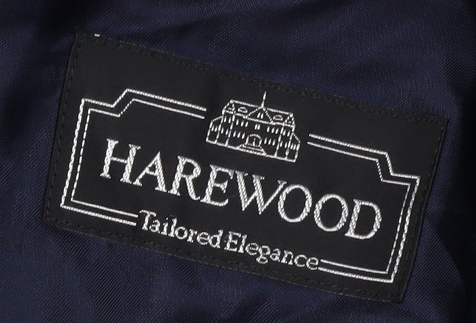 Harewood Men's Black Blazer 40 Long Wool