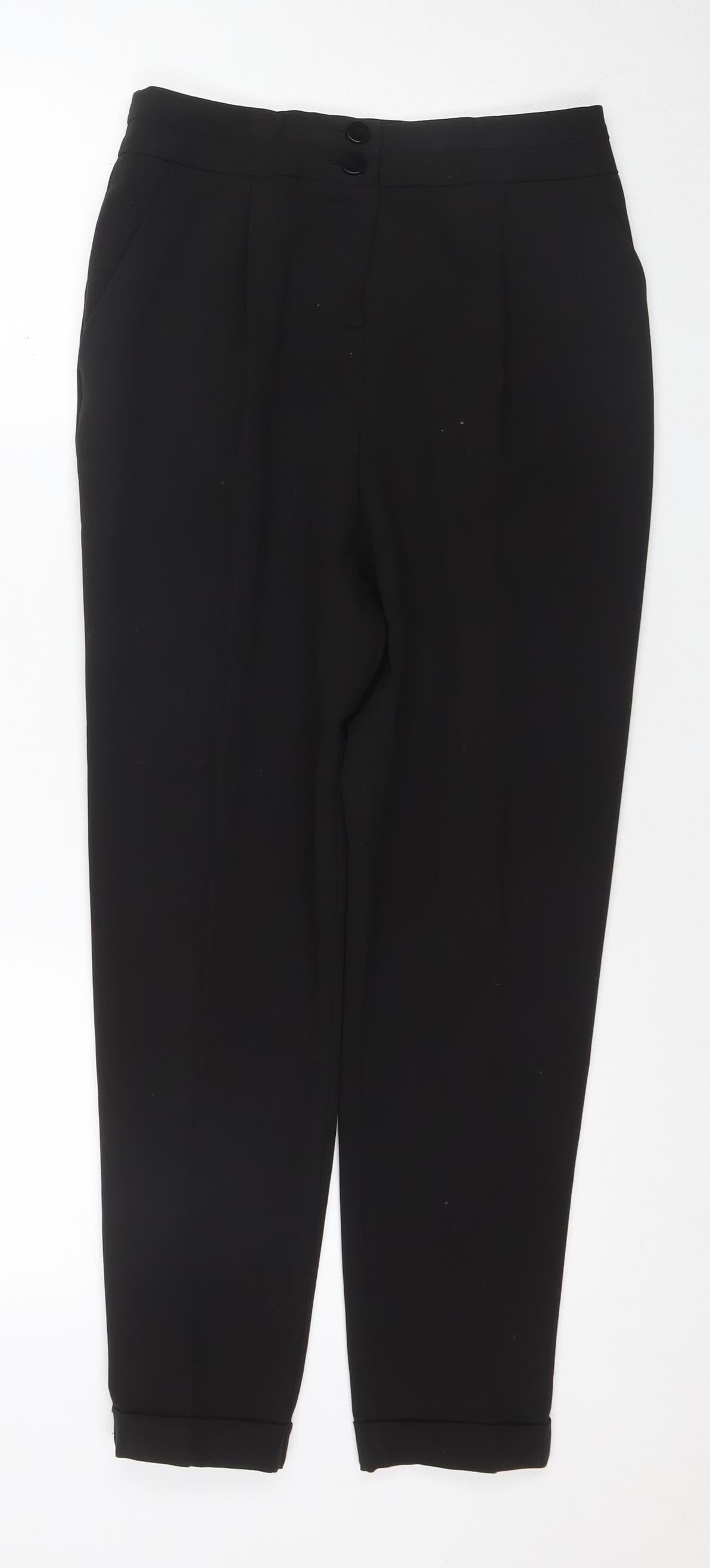 ASOS Women's Black Slim Jogger Trousers Size 6S