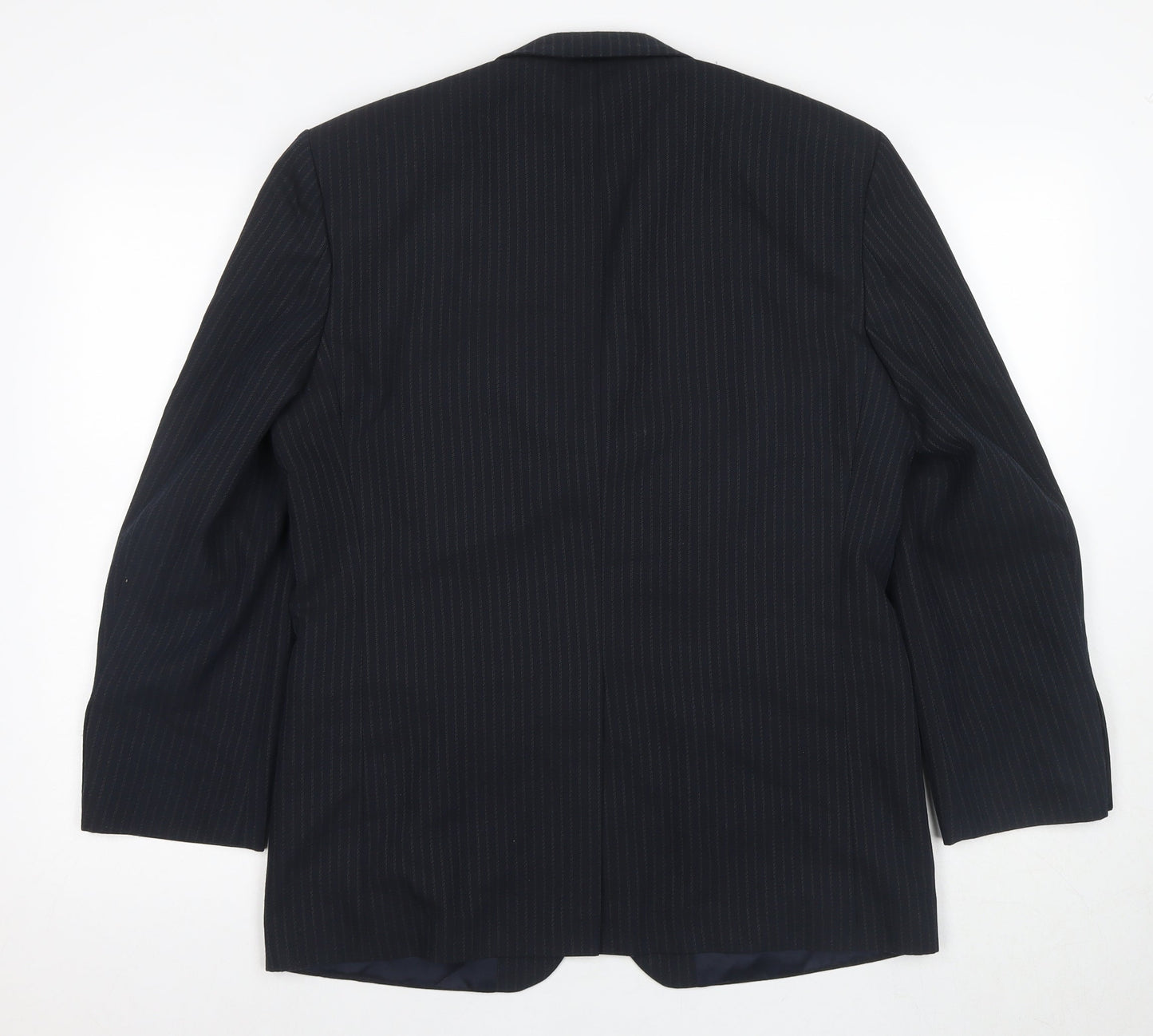 Jonathan Adams Men's Black Pinstripe Blazer Size 38S