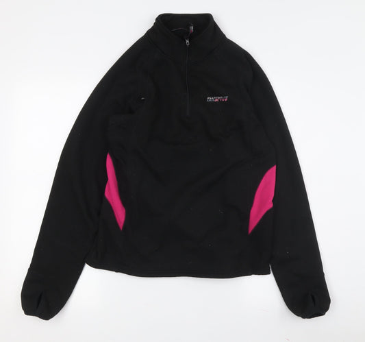 Mountain Life Women's Black Pullover Hoodie, L
