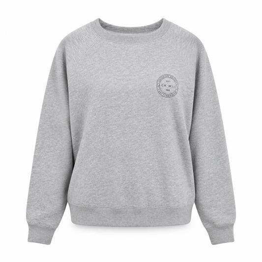 Womens UK 4 Regular Jack Wills Grey Pullover Sweatshirt