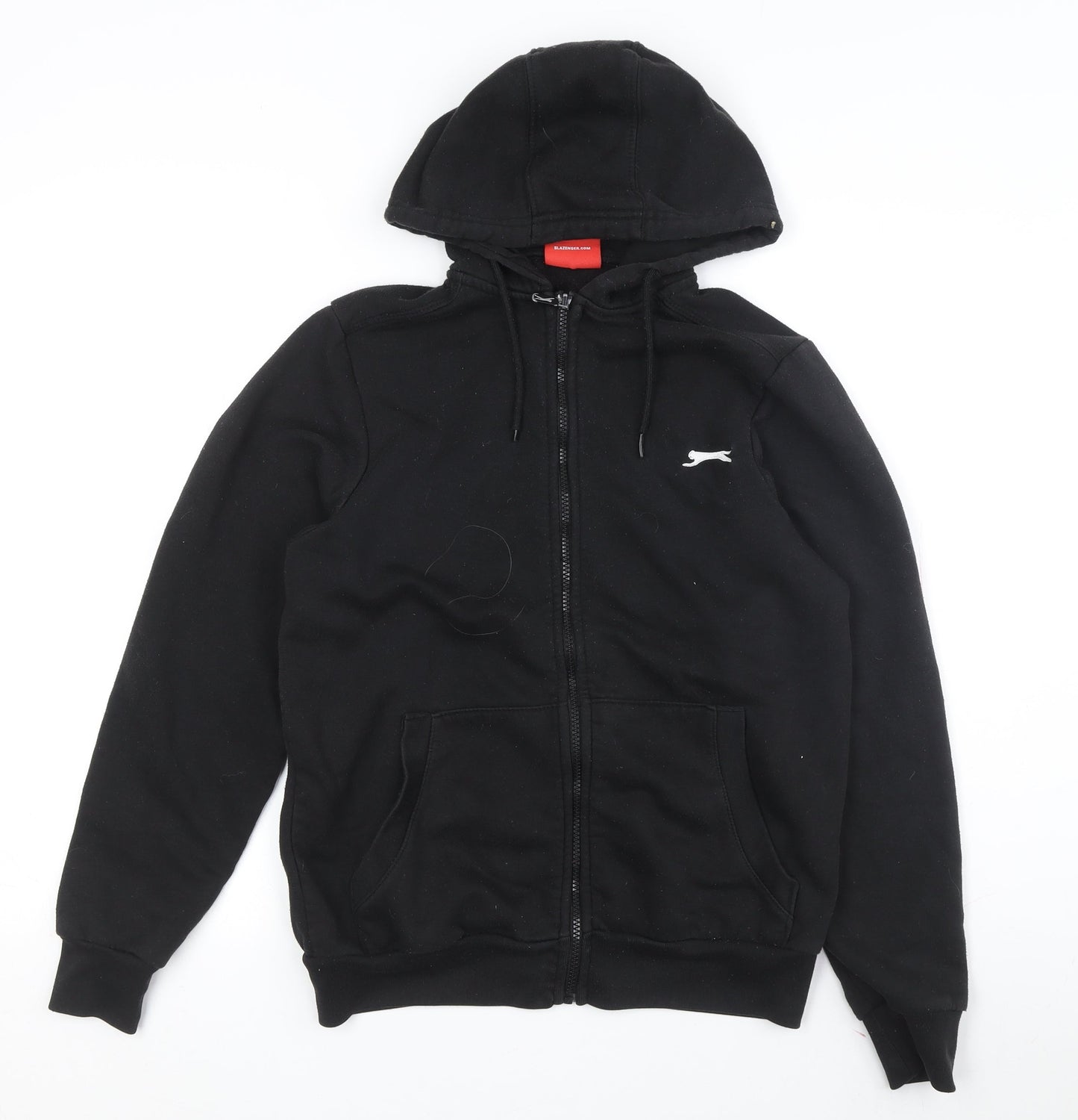 Unisex Adults UK XS Regular Slazenger Black Full Zip Hoodie