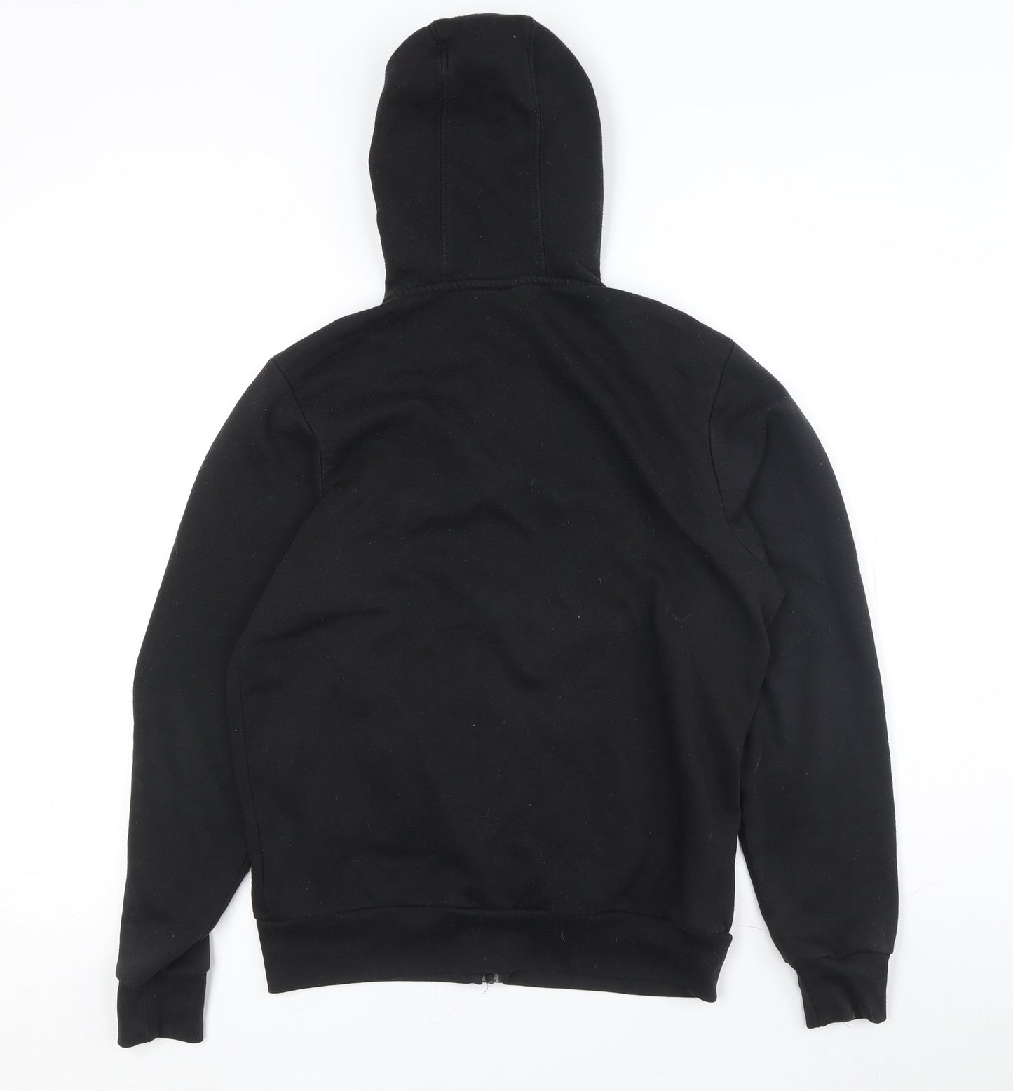 Unisex Adults UK XS Regular Slazenger Black Full Zip Hoodie