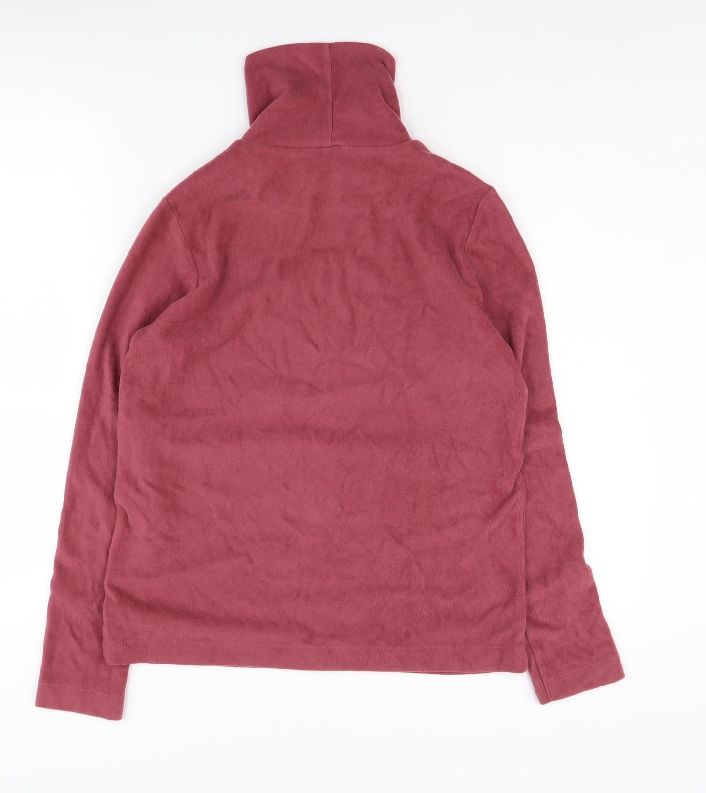 Uniqlo Women's Red Pullover Sweatshirt, M, High Neck
