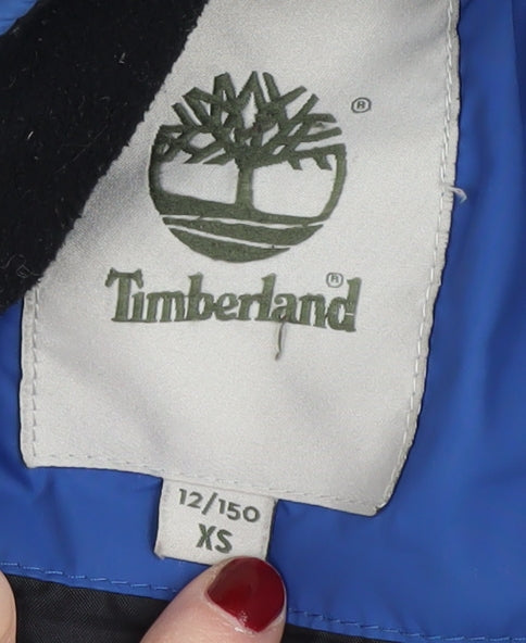 Timberland Blue XS Unisex Puffer Jacket