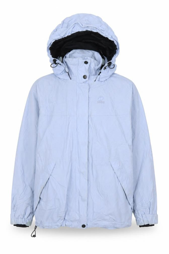 Womens UK Size 10 Regular Craghoppers Blue Polyamide Jacket