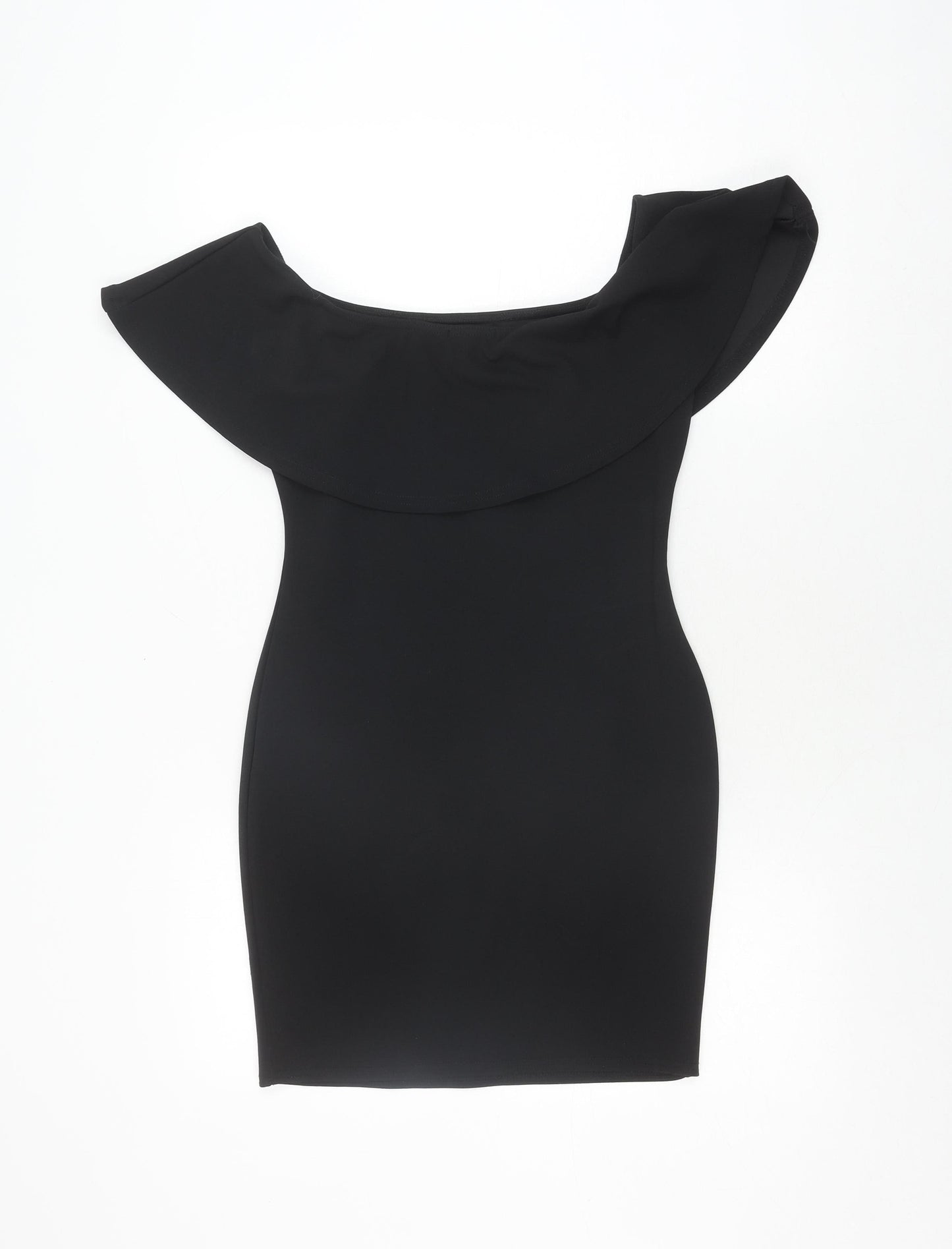 Boohoo Women's Black Bodycon Dress Size 10